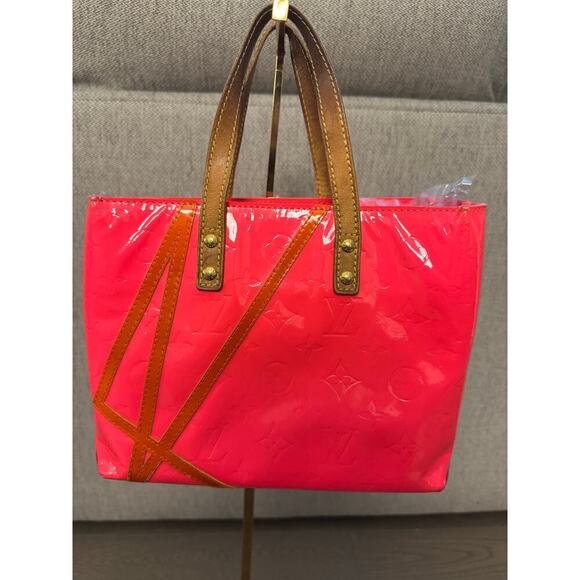 Louis Vuitton Robert Wilson Vernis Fluo Reade PM Monogram Leather Handbag Tote - Picture 2 of 14